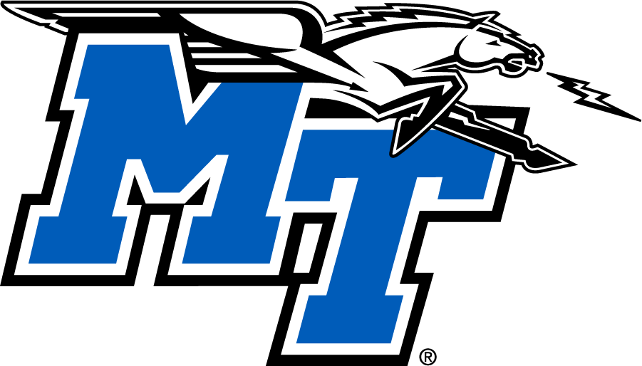 Middle Tennessee Blue Raiders 2019-Pres Primary Logo iron on transfers for T-shirts